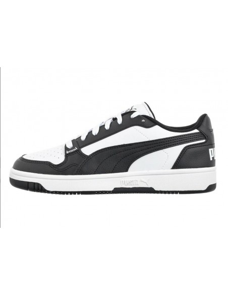 PUMA REB-L JR NEGRO BLANCO  398993-01