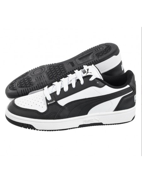 PUMA REB-L JR NEGRO BLANCO  398993-01