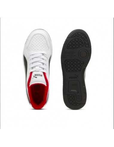 PUMA REB-L JR ROJO BLANCO  398993-08