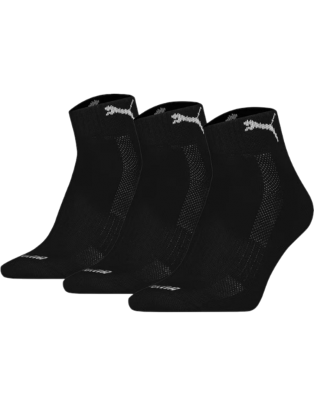 Calcetin negro tobillero Puma 3 pares 701228829-001