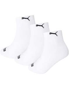 Calcetines tobilleros blancos Puma 3 pares 701228829-002