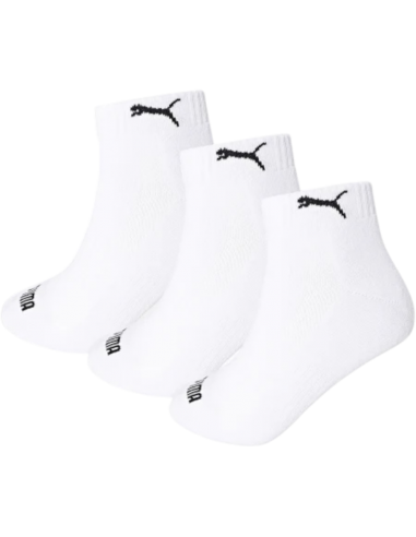 Calcetines tobilleros blancos Puma 3 pares 701228829-002