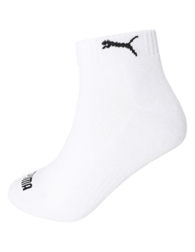 Calcetines tobilleros blancos Puma 3 pares...