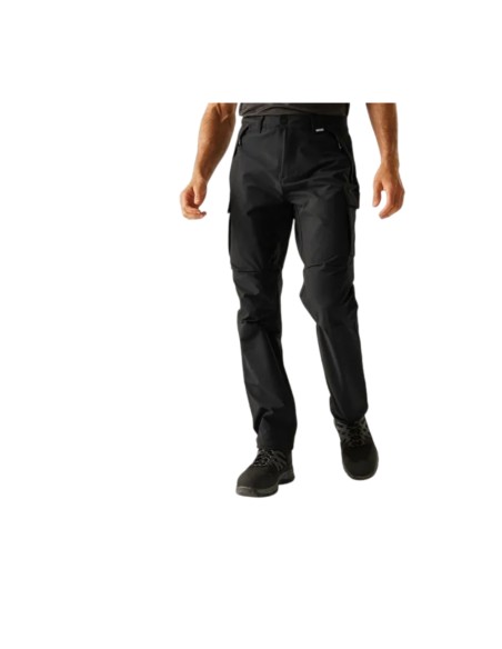 Pantalon negro largo REGATTA Questra V black RMJ290R 800