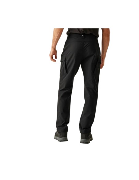 Pantalon negro largo REGATTA Questra V black RMJ290R 800