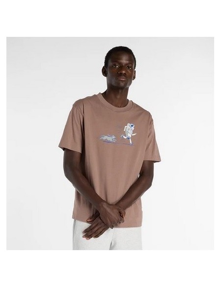 Camiseta NEW BALANCE NEW CH SS MT53937 EAS Marron