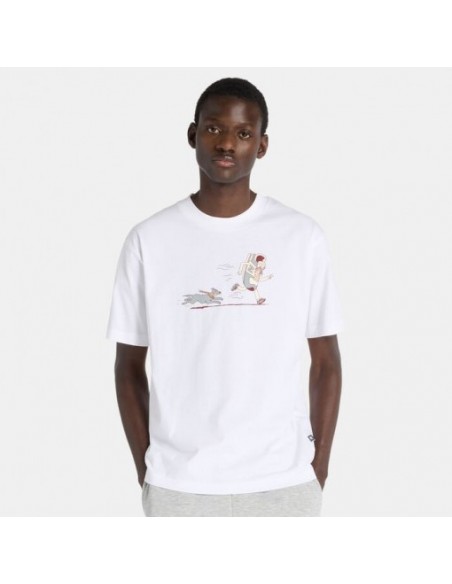 Camiseta NEW BALANCE NEW CH SS MT53937 WT Blanco