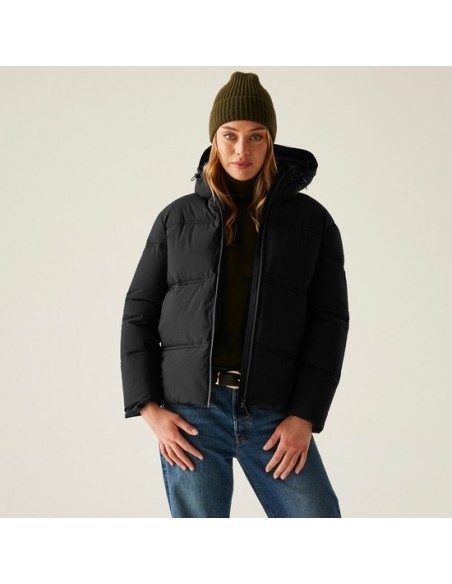 Cazadora negra REGATTA Roxienne-RWN389-800-black mujer RWN389-800