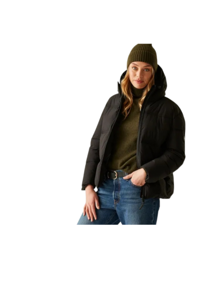 Cazadora negra REGATTA Roxienne-RWN389-800-black mujer RWN389-800