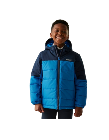 Cazadora azul REGATTA Lofthouse-RKN202-ZUY-AZUL MARINO-UNISEX JUNIOR