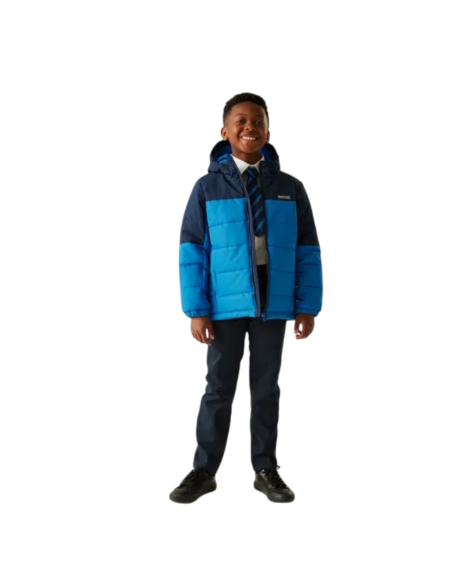 Cazadora azul REGATTA Lofthouse-RKN202-ZUY-AZUL MARINO-UNISEX JUNIOR