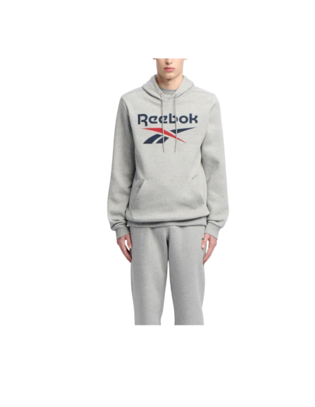 SUDADERA gris REEBOK TRENT 2 COL.LOGO HOODY 100240549