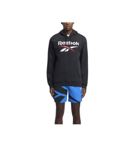 SUDADERA negra REEBOK TRENT 2 COL LOGO HOODY...