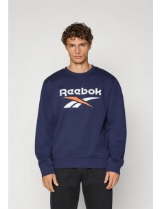 SUDADERA azul REEBOK JULIAN 2 COL LOGO CREWNECK SWEAT...