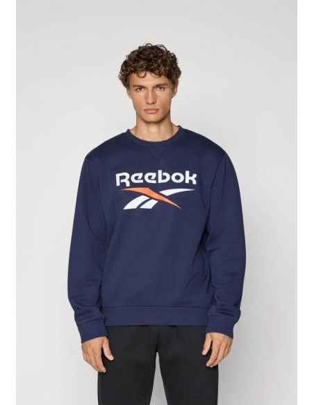 SUDADERA azul REEBOK JULIAN 2 COL LOGO CREWNECK SWEAT 100240705