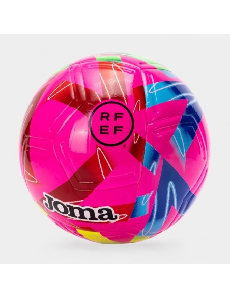 BALÓN OFICIAL ROSA JOMA  RFEF LIGA FUTBOL SALA