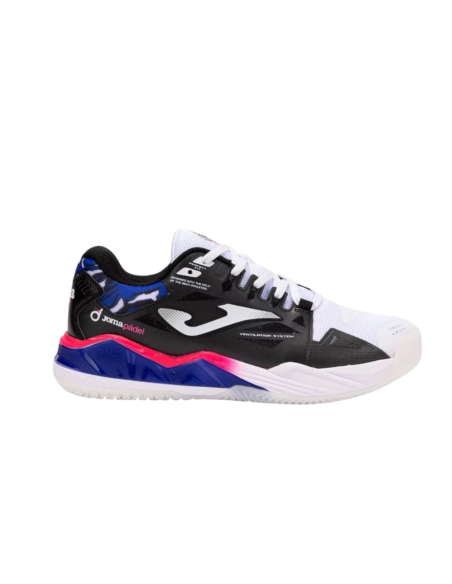 ZAPATILLA negra JOMA PADEL SPIN MEN 2531 BLACK MEN TSPINW25310M