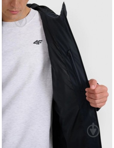 ABRIGO negro 4F REGULAR FIT KNEE LENGTH black...