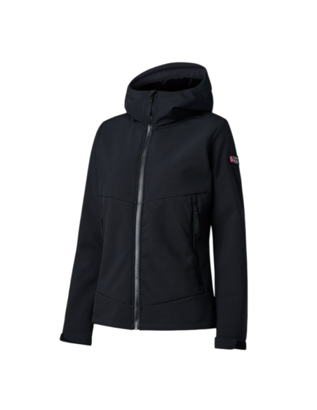 CHAQUETA negra TERNUA HARDSHELL WIND BENTON JKT W 1644337-5998
