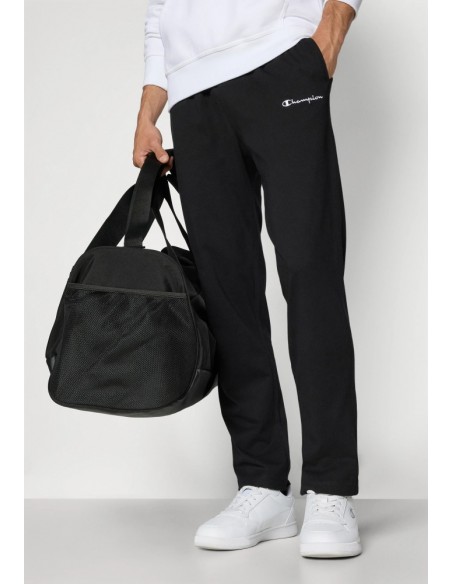 PANTALON CHANDAL negro Straight Hem Pants- hombre 221801-KK001