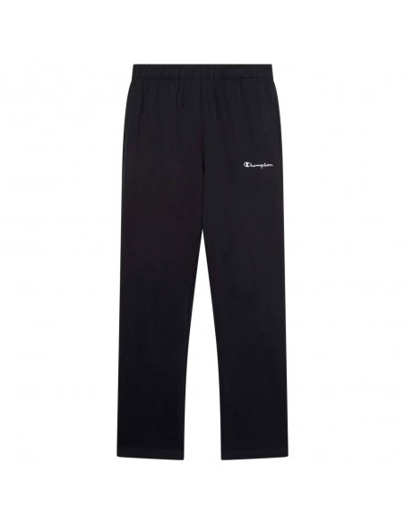 PANTALON CHANDAL negro Straight Hem Pants- hombre 221801-KK001