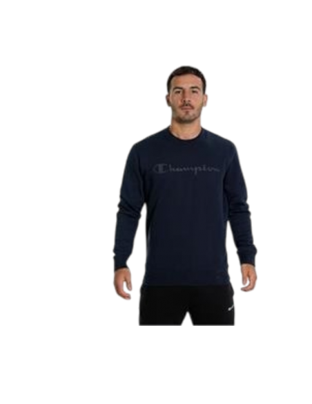 SUDADERA AZUL CHAMPION Crewneck Sweatshirt hombre 220272-BS501