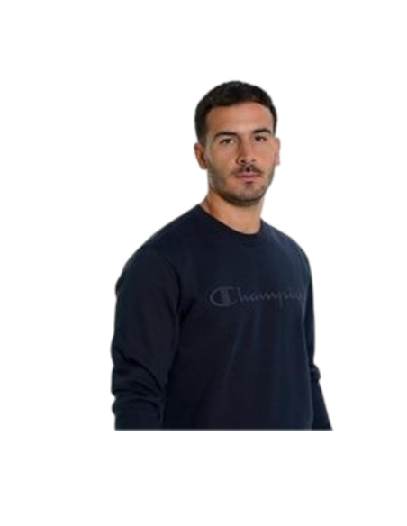 SUDADERA AZUL CHAMPION Crewneck Sweatshirt hombre 220272-BS501