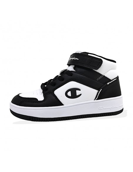 Calzado Sneaker Alto CHAMPION REBOUND 2.0 MID B PS Mid Cut Shoe-S32412-WW019-BLANCO-KIDS/BEBÉ