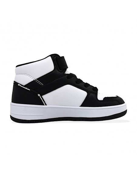 Calzado Sneaker Alto CHAMPION REBOUND 2.0 MID B PS Mid Cut Shoe-S32412-WW019-BLANCO-KIDS/BEBÉ
