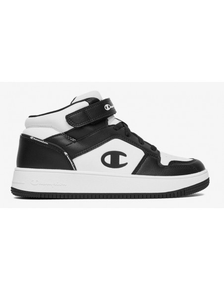Calzado Sneaker Alto CHAMPION REBOUND 2.0 MID B GS  Mid Cut Shoe-S32413-WW019-BLANCO-NIÑO