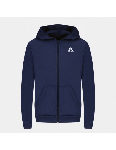 SUDADERA ABIERTA CON CAPUCHA LE COQ SPORTIF ESS...