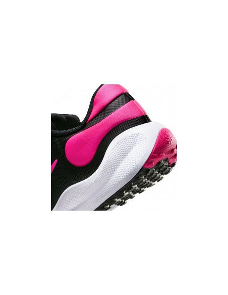 Zapatilla NIKE REVOLUTION 7 GS FB7689 002 Negro