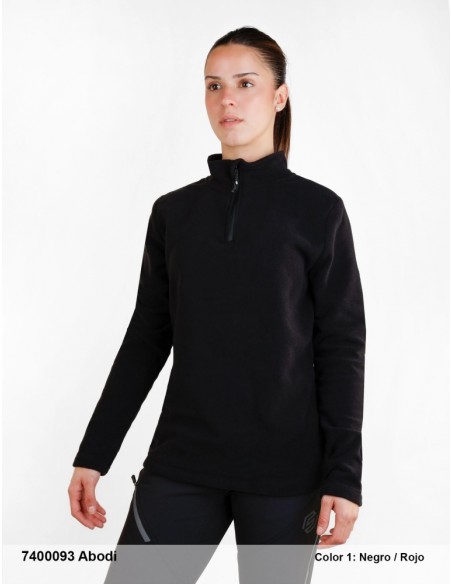 POLAR MEDIA CREMALLERA MUJER SPHERE ABODI