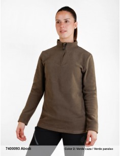 POLAR MEDIA CREMALLERA MUJER SPHERE ABODI