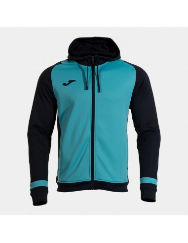 CHAQUETA CHANDAL azul JOMA LIDER TURQUESA FLÚOR...