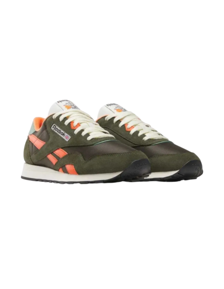 ZAPATILLA RUNNING verde REEBOK CLASSIC NYLON hombre 100209551