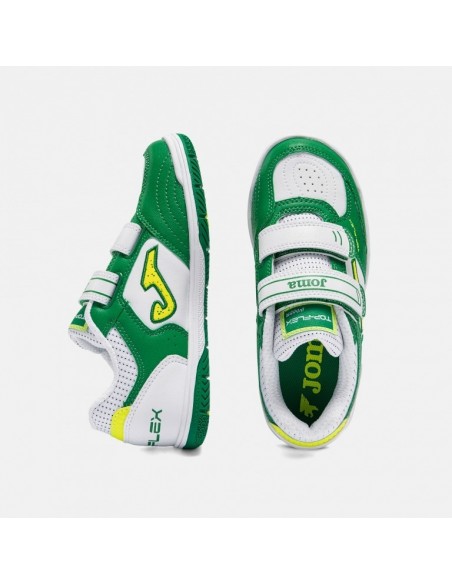 ZAPATILLA FUTBOL SALA verde JOMA TOP FLEX  2615 INDOOR TPJS2615INV