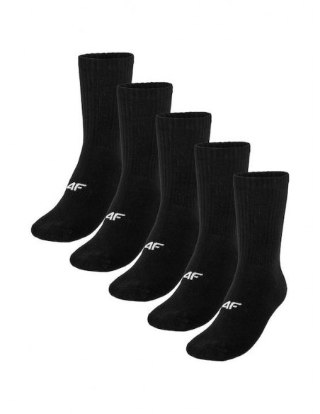 CALCETINES DEPORTIVOS ALTOS 4F F476 5 PARES