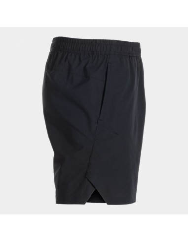 Bermuda Negra Joma Challenge Black con 2 bolsillos