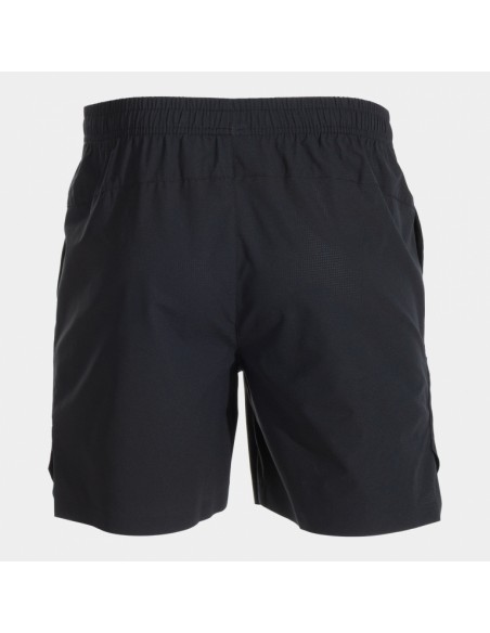 Bermuda Negra Joma Challenge Black con 2 bolsillos