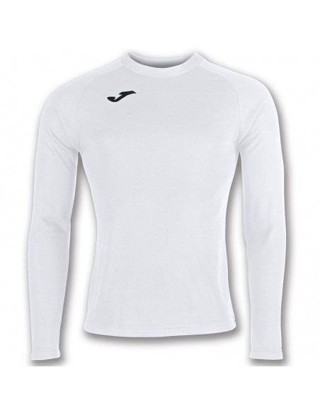 Camiseta Térmica Blanca JOMA-CAMISETA BRAMA FLEECE BLANCO M/L manga largar