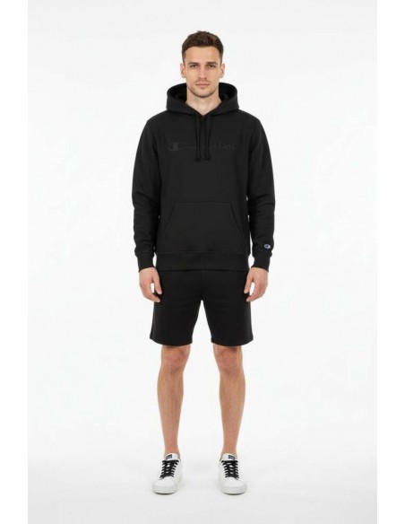 Sudadera Champion Hooded Sweatshirt-220271-KK001-NEGRO-HOMBRE