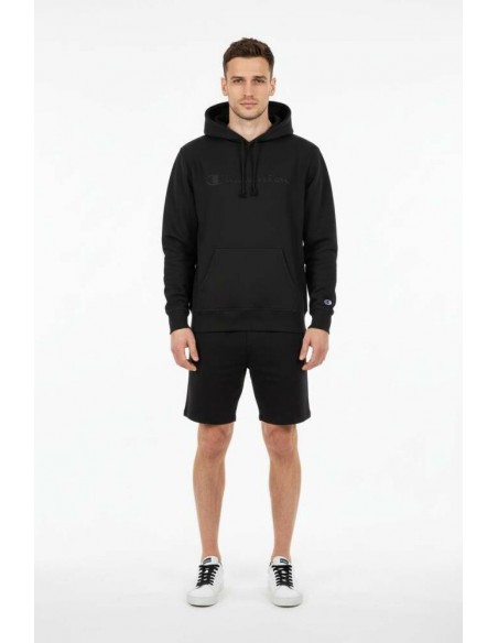 Sudadera Champion Hooded Sweatshirt-220271-KK001-NEGRO-HOMBRE
