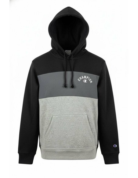 Sudadera negra Champion Sweatshirt-NEGRO-HOMBRE 221742-KK001