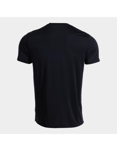 Camiseta manga corta Joma CAMISETA MANGA CORTA RECORD III NEGRO  104290-100