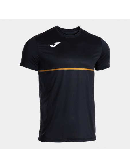 Camiseta manga corta Joma CAMISETA MANGA CORTA RECORD III NEGRO  104290-100
