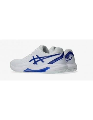 GEL DEDICATE 8 PADEL WHITE/DARK COBALT