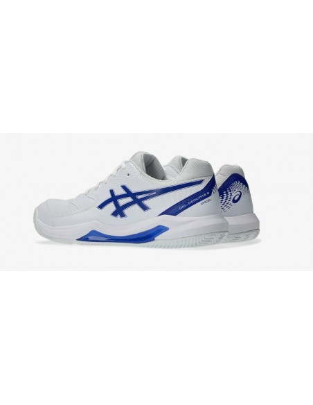 GEL DEDICATE 8 PADEL WHITE/DARK COBALT
