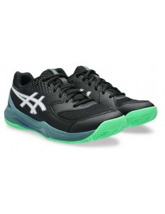 GEL DEDICATE 8 PADEL BLACK/VITAL GREEN