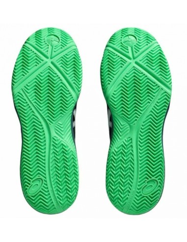 GEL DEDICATE 8 PADEL BLACK/VITAL GREEN